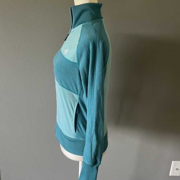 The North Face TKA 100 Blue Zip Up Fleece - Picture 5 of 9